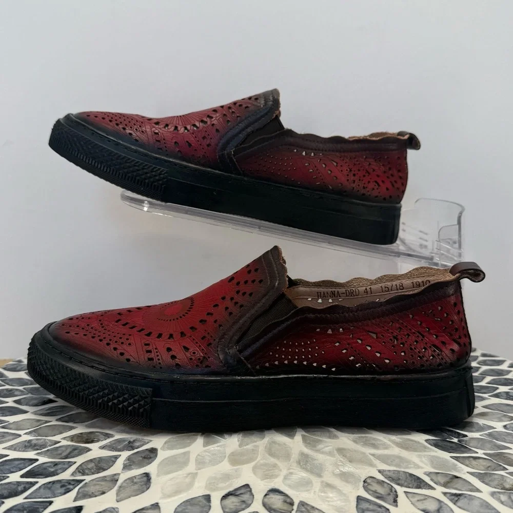 Spring step La-Artiste Hanna  leather Slip-On women’s Loafers 9 - Picture 4 of 14